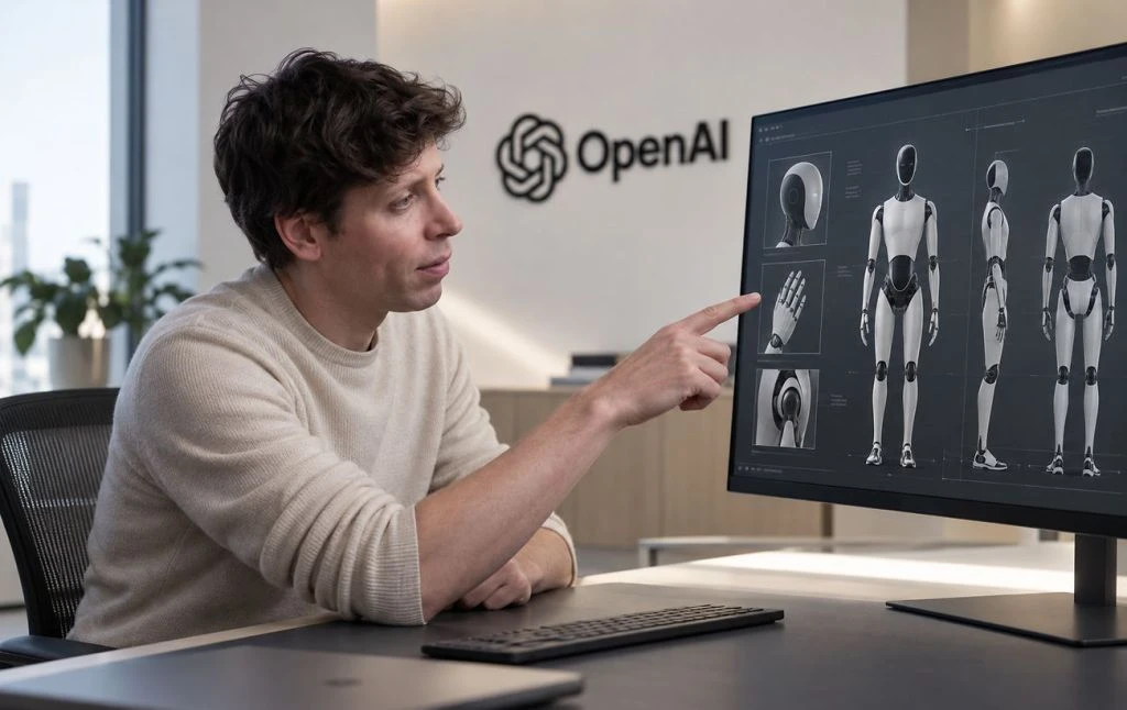 OpenAI працює над власним гуманоїдним роботом: Альтман пояснив, навіщо йому людське тіло